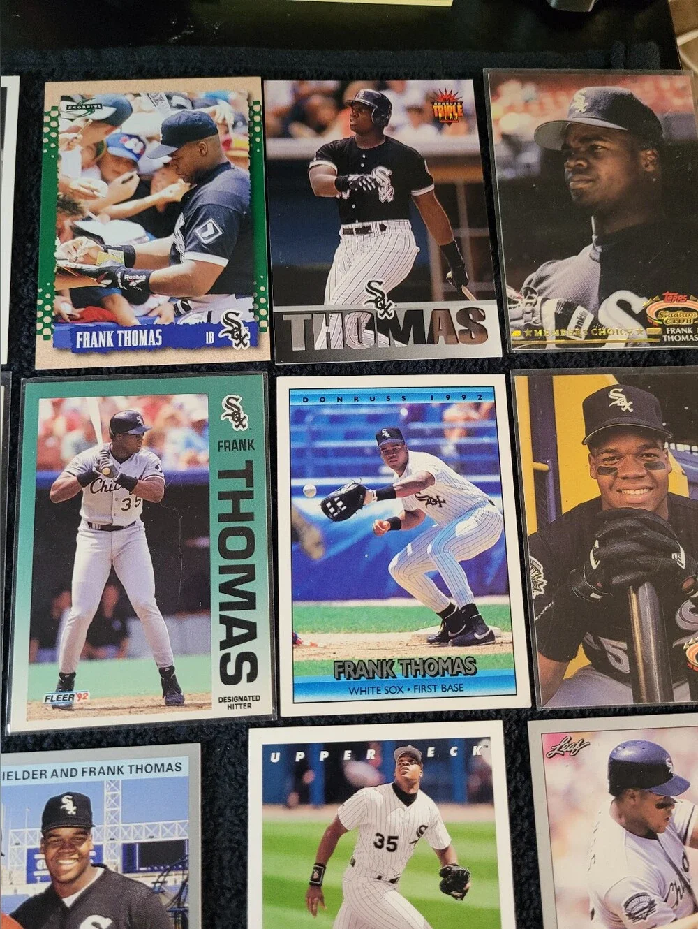 Frank Thomas Trading Card Lot